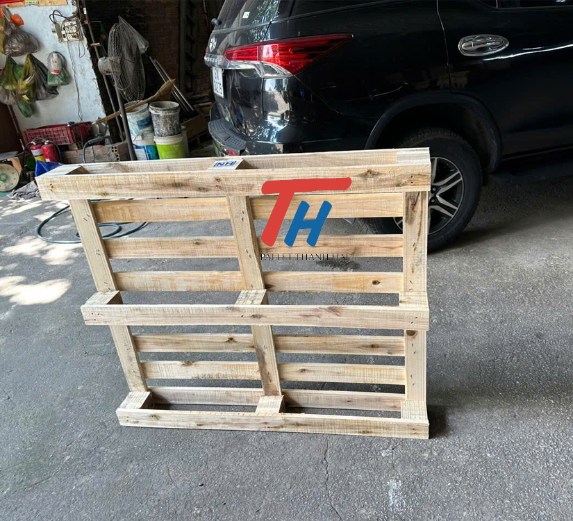 Pallet Gỗ Tràm Mới Quy Cách 1000x1200x135