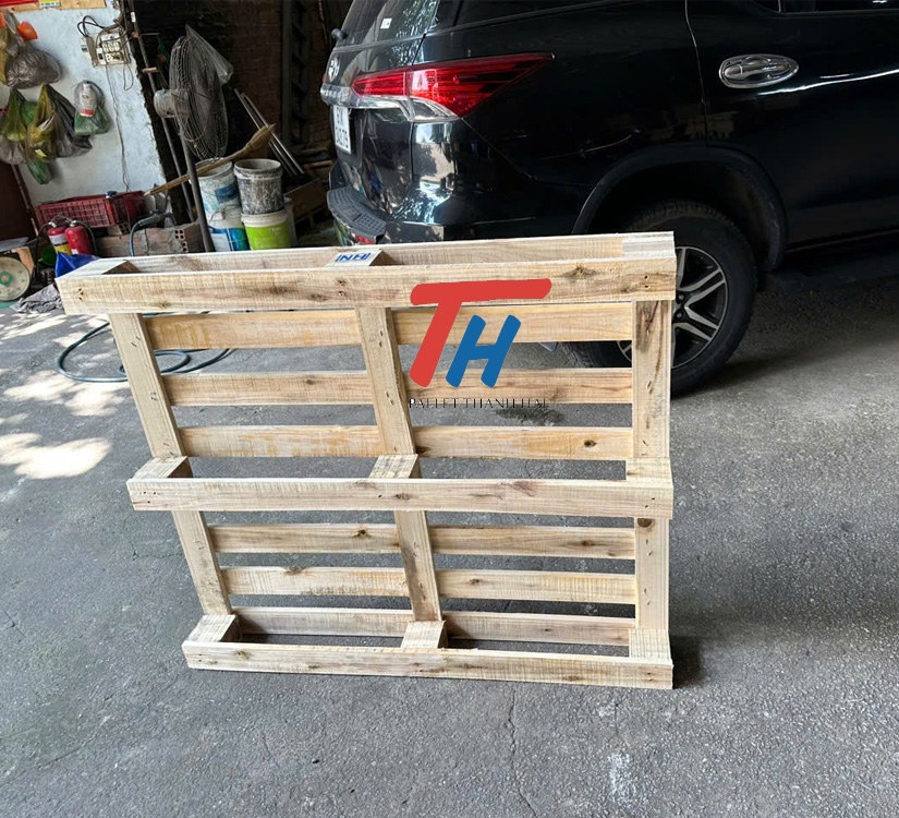 Pallet Gỗ Tràm Mới Quy Cách 1000x1200x135